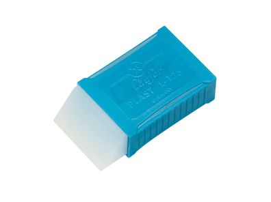 Läufer 01250 Radiergummi Plast L-125 transparent