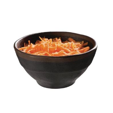APS Marone runde Schale schwarz 11cm