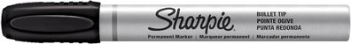 Sharpie S0945720 Permanent-Marker METAL SMALL, Rundspitze, schwarz