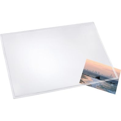 L„ufer Schreibunterlage Durella Transparent, glasklar