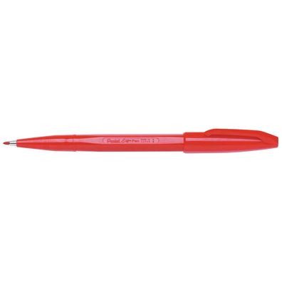 12x Pentel S520-B Sign Pen Filzstift rot