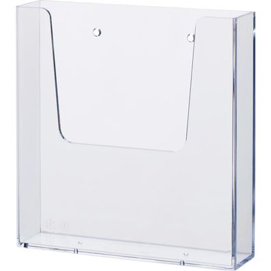 helit H2350102 Wand-Prospekthalter, DIN A5, transparent