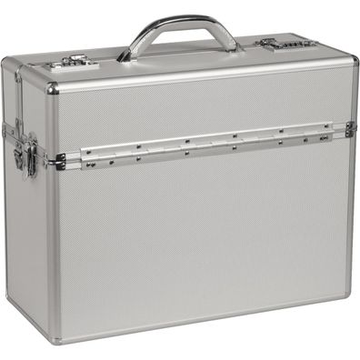 Alumaxx 45100 Pilotenkoffer "ALPHA" Aluminium silber(T)
