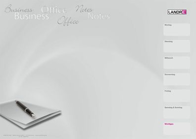 LANDR? Papier-Schreibunterlage, 420 x 594 mm, 20 Blatt