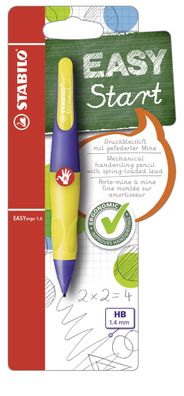 Stabilo® B-46896-5 Ergonomischer Druckbleistift EASYergo 1.4, violett/neongelb, R