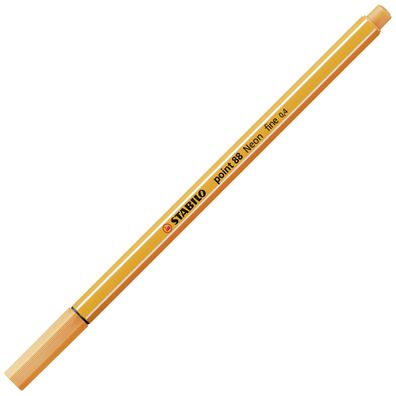 STABILO® 88/054 Fineliner - point 88 - Neonfarbe, leuchtfarbenorange