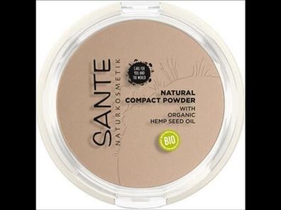 Sante Natural Compact Powder 02 Neutral Beige 9ml