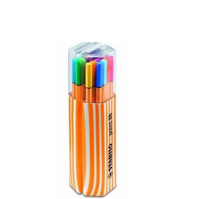 Stabilo Fineliner point 88, 20er Twin-Pack