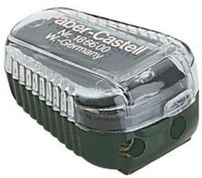 Faber-Castell 186600 TK® Minenspitzer mit Auffangbehälter Gehäusefarbe: grün(S)