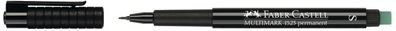 Faber-Castell 152399 CD-Marker Multimark - permanent, S, schwarz