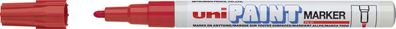 uni-ball Permanent-Marker PAINT (PX-21), rot