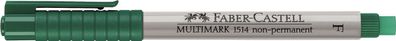 Faber-Castell 151463 CD-Marker Multimark - non-permanent, F, grün