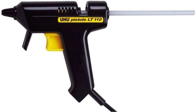 UHU® 48610 Klebepistole creative LOW MELT 110°C, inkl. 4 Klebepatrone, schwarz