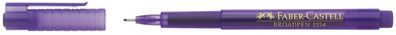 Faber-Castell 155436 Fineliner Broadpen 1554 - 0,8 mm, violett (dokumentenecht)