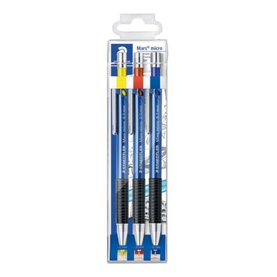 STAEDTLER® 775 SC WP3 Druckbleistift Mars micro sort. 3ST