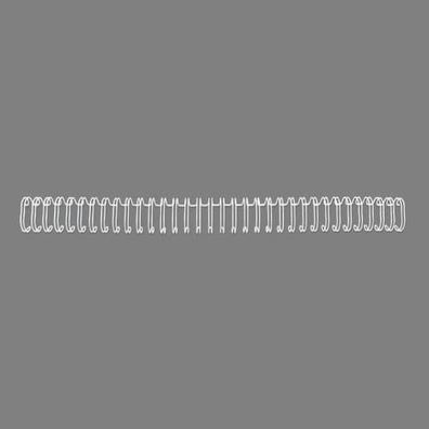 GBC Drahtbinder?cken WireBind, A4, 34 Ringe, 11 mm, weiá