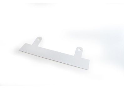 GBC Abheftzunge f?r Thermobindemappen, aus PVC, weiá