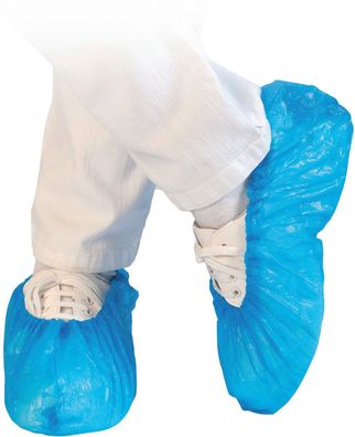 Hygostar 23026 - 2850 Überziehschuhe - 41 cm, blau, 100 Stück