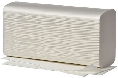 Fripa 4052107 Handtücher Comfort - Multi-/ Interfalzung (Z), 2-lagig, hochweiß, 15 x