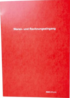RNK Verlag 30032 Waren- und Rechnungseingang Buch, Einteilung nach Gruppen, 60 Seiten