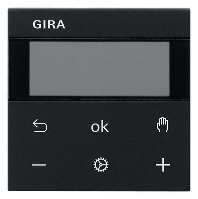 1St. Gira 5393005 S3000 RTR Display System 55 Schwarz matt