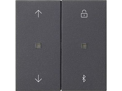 1St. Gira 536728 S3000 Jalousie- und Schaltuhr BT System 55 Anthrazit