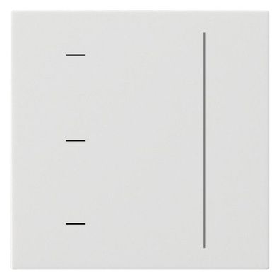 1St. Gira 536527 S3000 Touchaufsatz System 55 Reinweiß seidenmatt