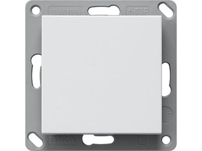 1St. Gira 242103 Funk Wandsender EnOcean 1fach System 55 Reinweiß