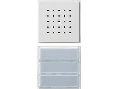 1St. Gira 126166 Türstation UP 3fach Gira TX 44 (WG UP) Reinweiß