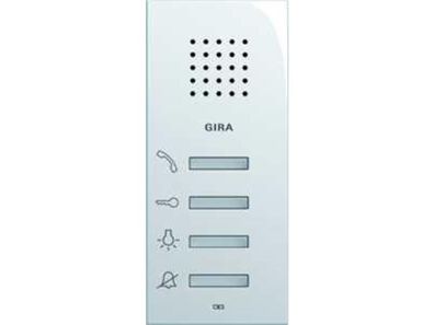 1St. Gira 125003 Wohnungsstation AP System 55 Reinweiß