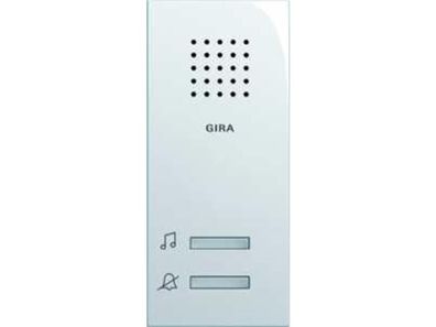 1St. Gira 120003 Gong AP System 55 Reinweiß