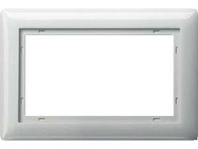 1St. Gira 100103 Abdeckrahmen 1,5-fach Standard 55 Reinweiß glänzend, 100103