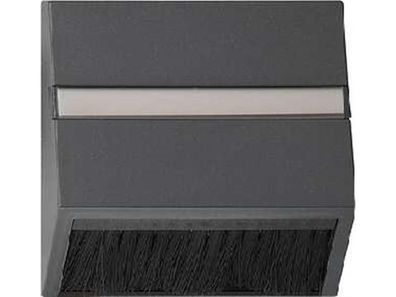 1St. Gira 068228 Adapterrahmen Steckhaube System 55 Anthrazit