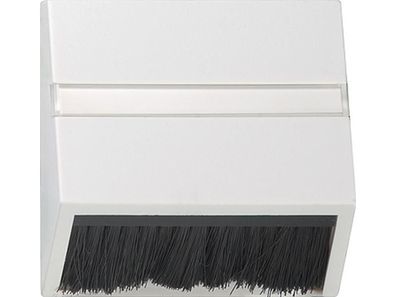 1St. Gira 068203 Adapterrahmen Steckhaube System 55 Reinweiß glänzend