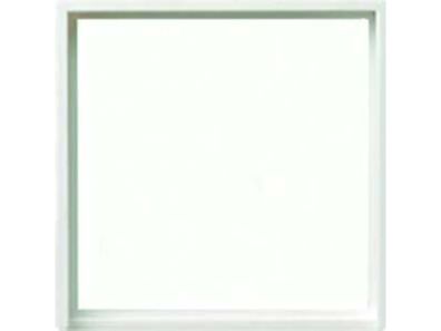 1St. Gira 028227 Adapterrahmen 50x50 quadratisch System 55 Reinweiß matt