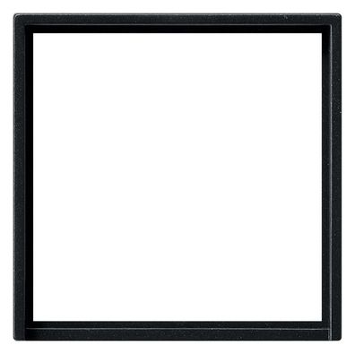 1St. Gira 0282005 Adapterrahmen quadr. 50 x 50 mm System 55 Schwarz matt