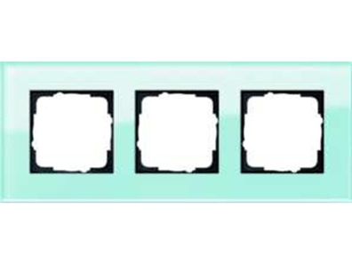 1St. Gira 021318 Rahmen 3fach Esprit Glas Mint