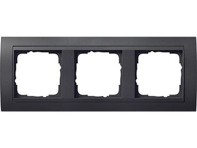 1St. Gira 021308 Rahmen 3fach für Anthrazit Gira Event Anthrazit