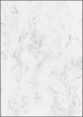 SIGEL DP183 Marmor-Papier, grau, A4, 90 g/qm, 25 Blatt
