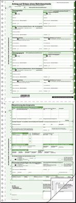 SIGEL MA441 Mahnbescheid für maschinelle Bearbeitung - A4, 2 x 2 Blatt