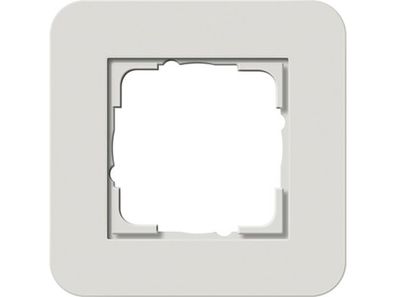 1St. Gira 0211411 Rahmen 1fach E3 Hellgrau/Reinweiß