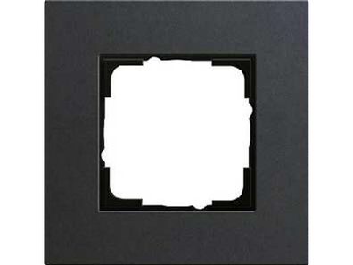 1St. Gira 0211226 Rahmen 1fach Esprit Linoleum-Multiplex Anthrazit