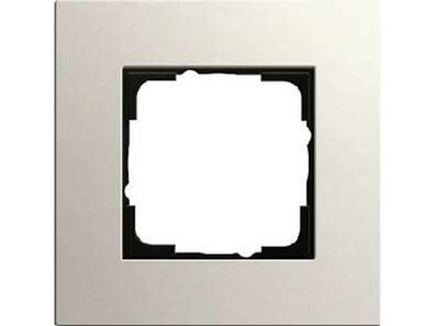 1St. Gira 0211220 Rahmen 1fach Esprit Linoleum-Multiplex Hellgrau