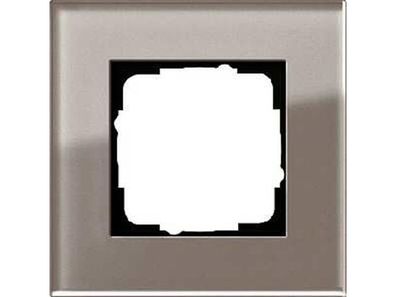 1St. Gira 0211122 Rahmen 1fach Esprit Glas Umbra