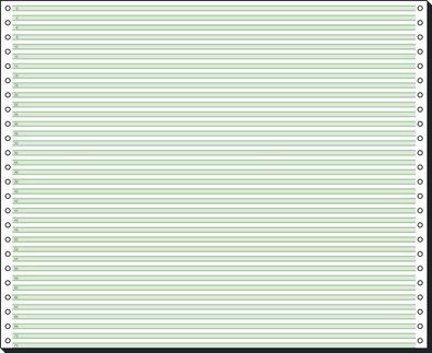 Sigel® 12371 DIN-Computerpapier, 1fach, 12"x375 mm (A3 quer), 2000 Blatt