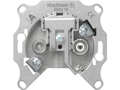 1St. Gira 004100 Antennensteckdose GEDU 10 Einsatz