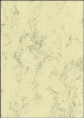 SIGEL DP372 Marmor-Papier, beige, A4, 90 g/qm, 100 Blatt