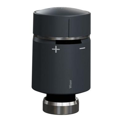 1St. Schneider CCTFR6101 Wiser, Heizkörperthermostat, schwarz