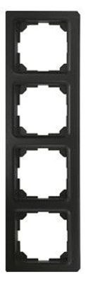 1St. Eltako 4-fach-Rahmen 55x55mm R4UE55-am innen anthrazit matt 30055758