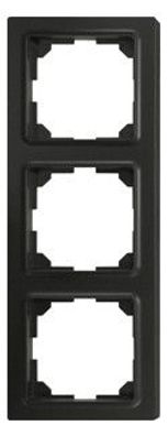 1St. Eltako 3-fach-Rahmen 55x55mm R3UE55-am innen anthrazit matt 30055748
